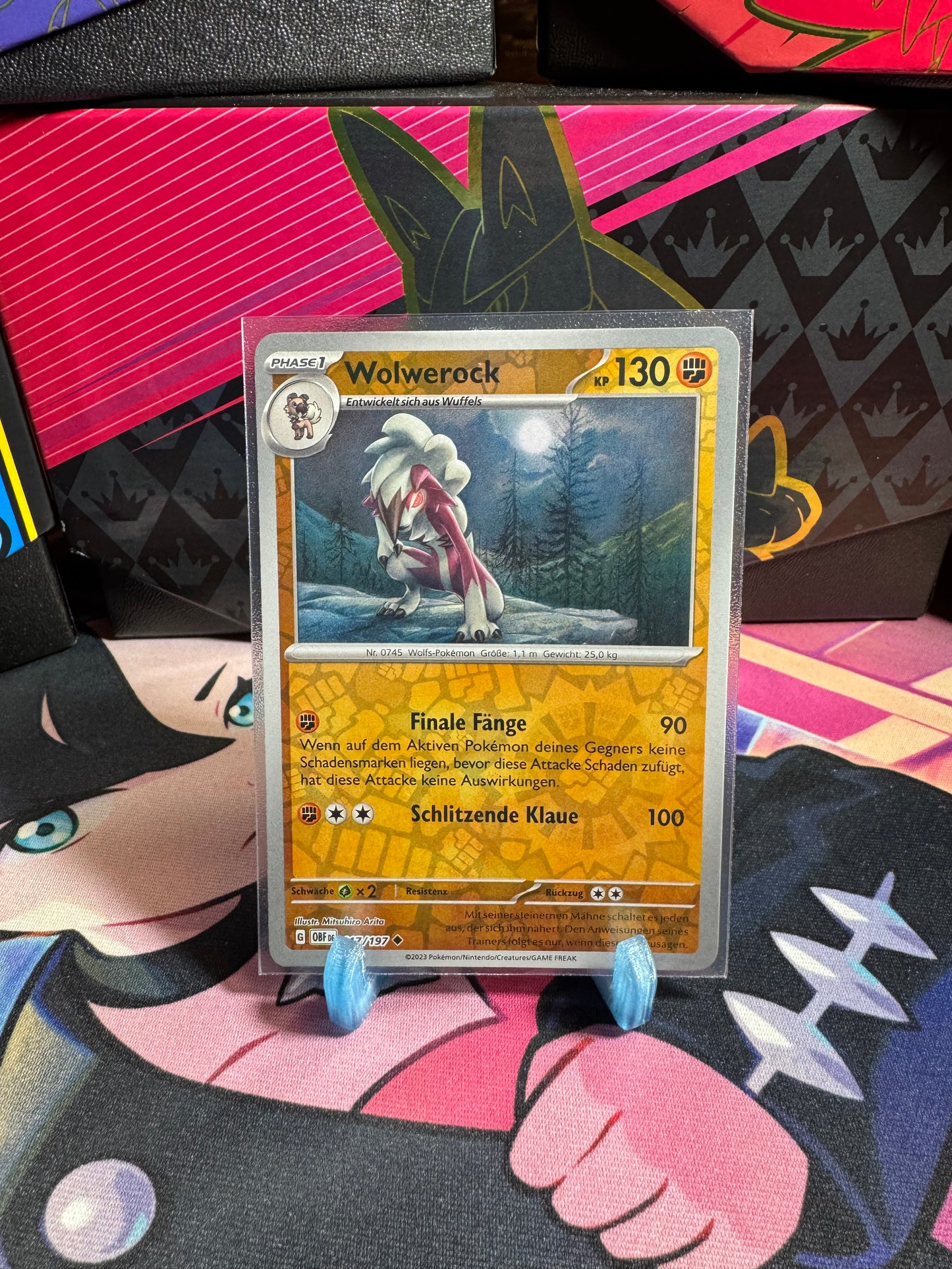 117/197 Wolwerock Reverse Holo