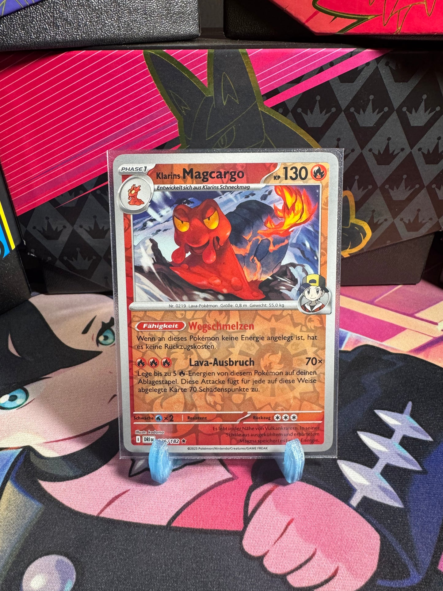 036/182 Klarins Magcargo Reverse Holo
