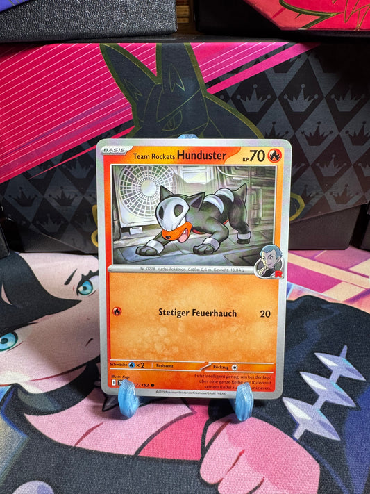 037/182 Team Rockets Hunduster