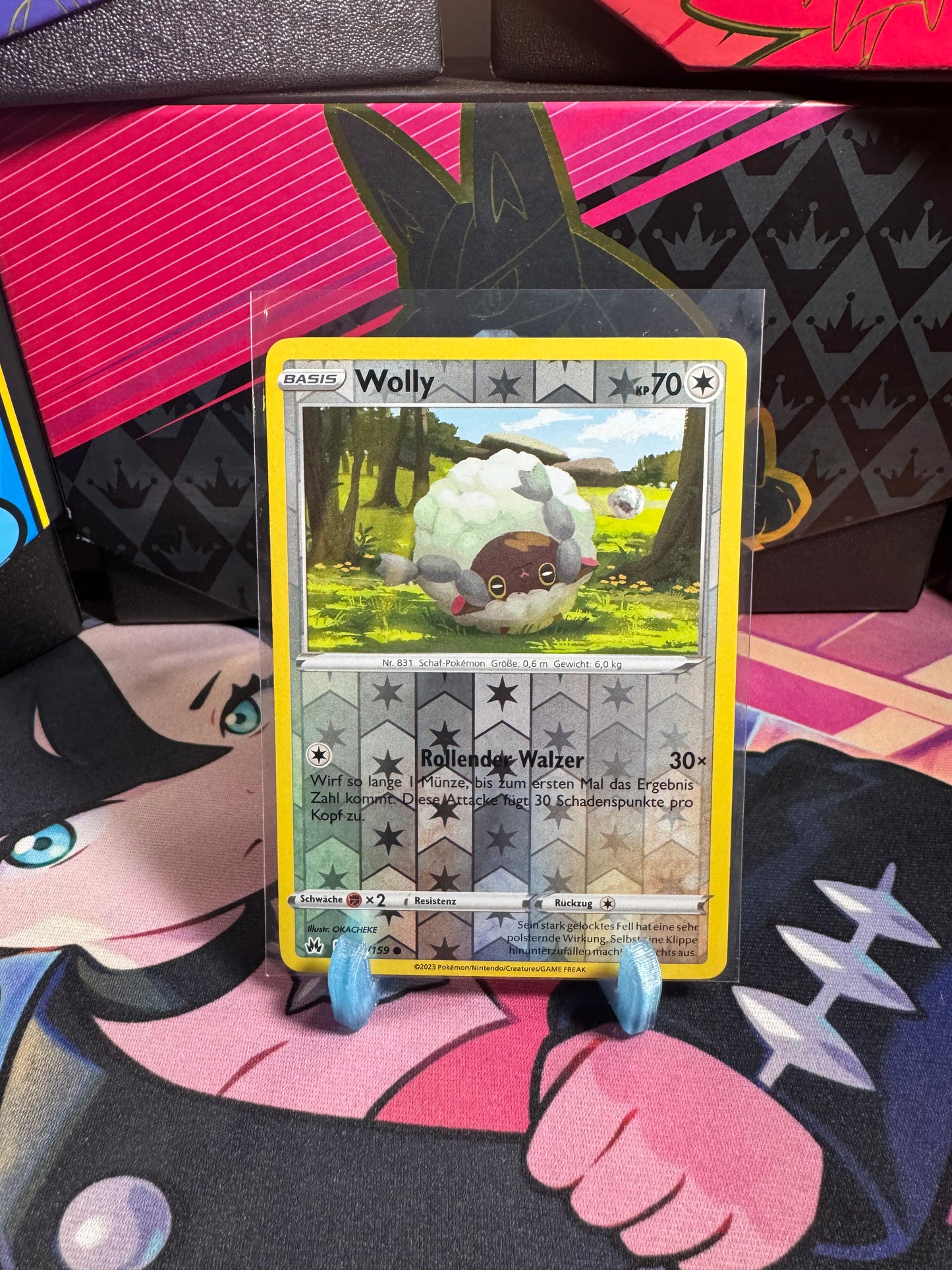121/159 Wolly Reverse Holo
