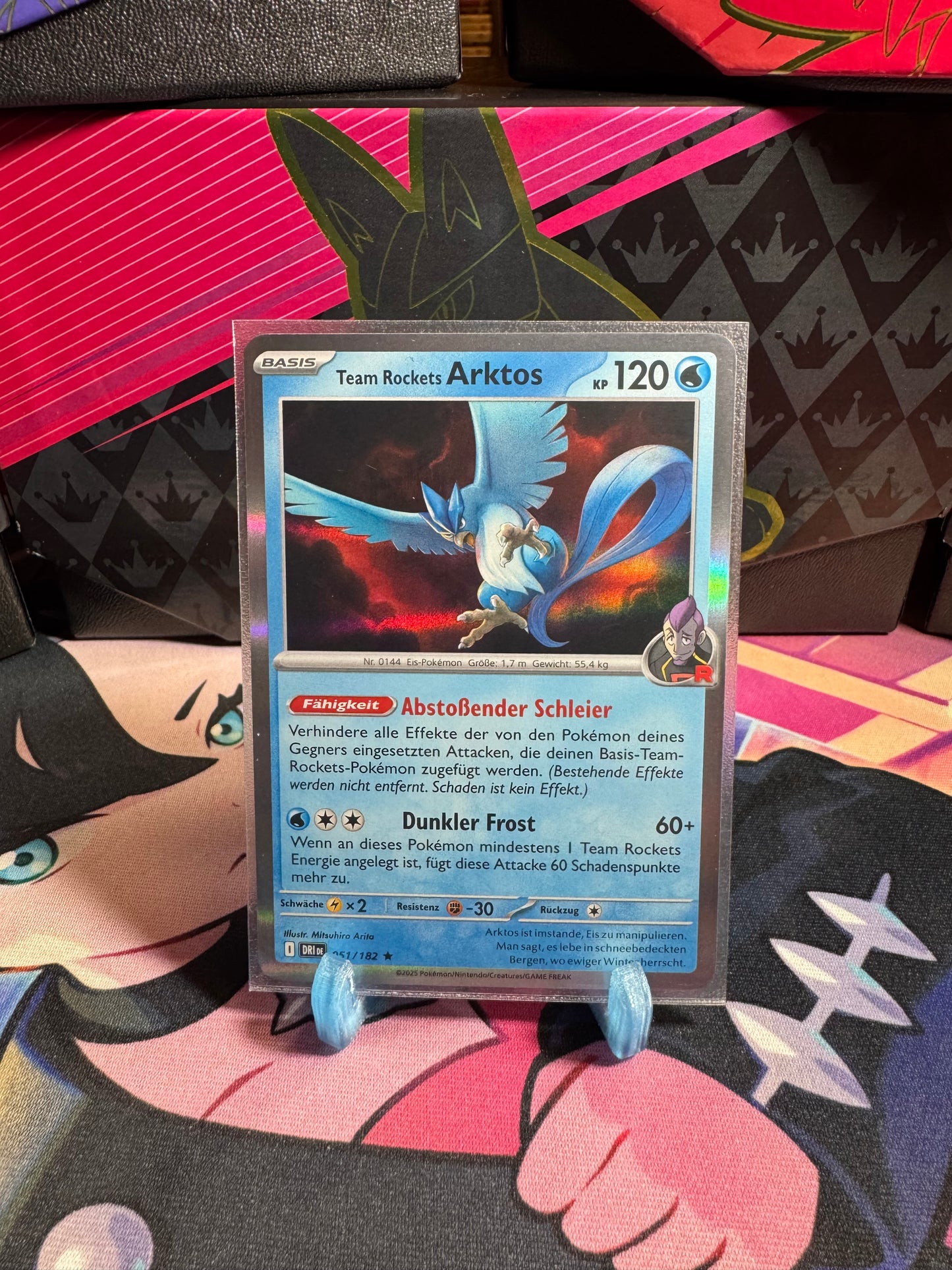 051/182 Team Rockets Arktos Holo
