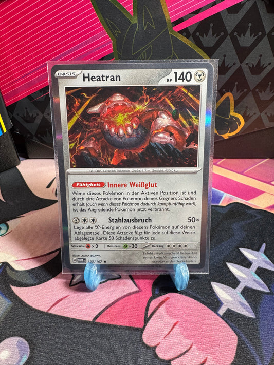 123/167 Heatran Holo