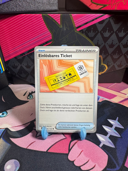 156/159 Einlösbares Ticket