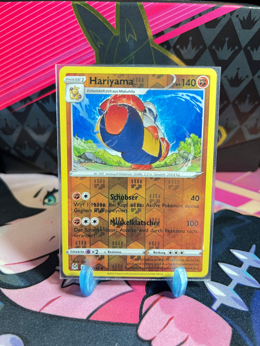 098/196 Hariyama Reverse Holo