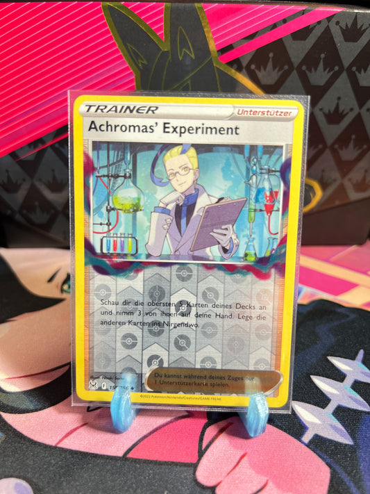 155/196 Achromas` Experiment Reverse Holo
