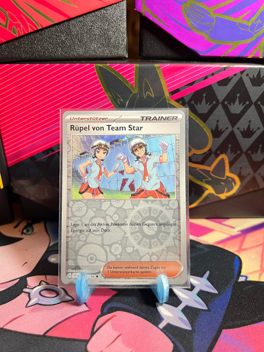 195/198 Rüpel von Team Star Reverse Holo