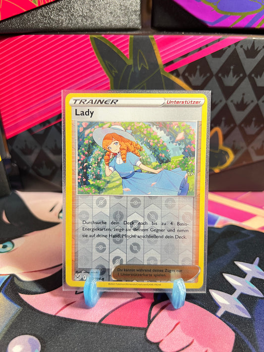 159/196 Lady Reverse Holo