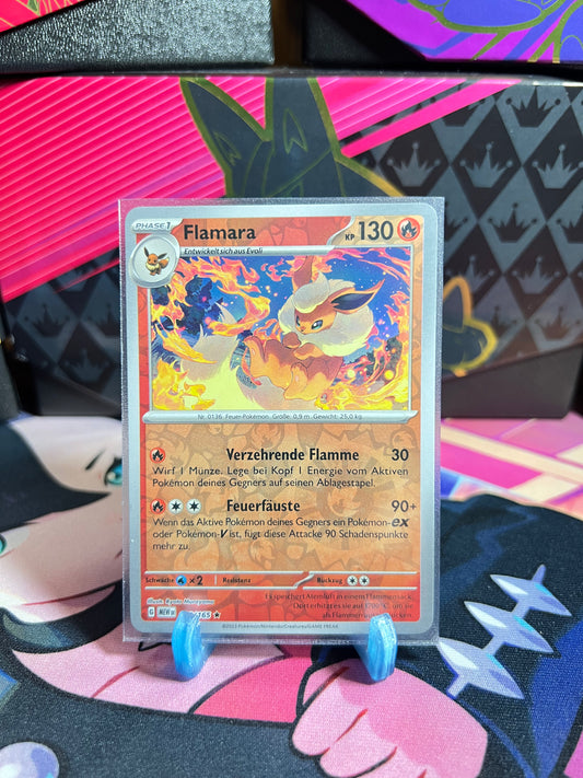 136/165 Flamara Reverse Holo