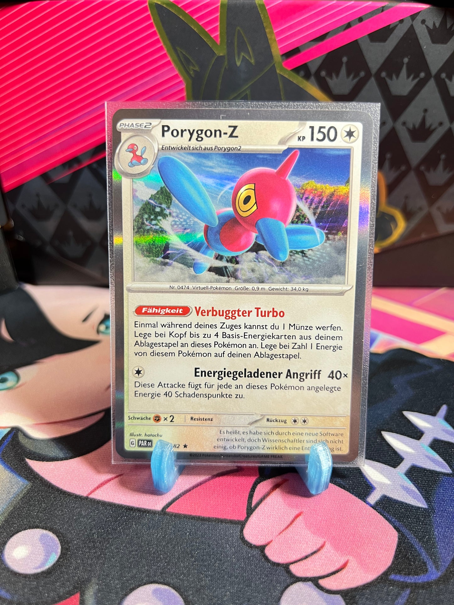 144/182 Porygon-Z Holo