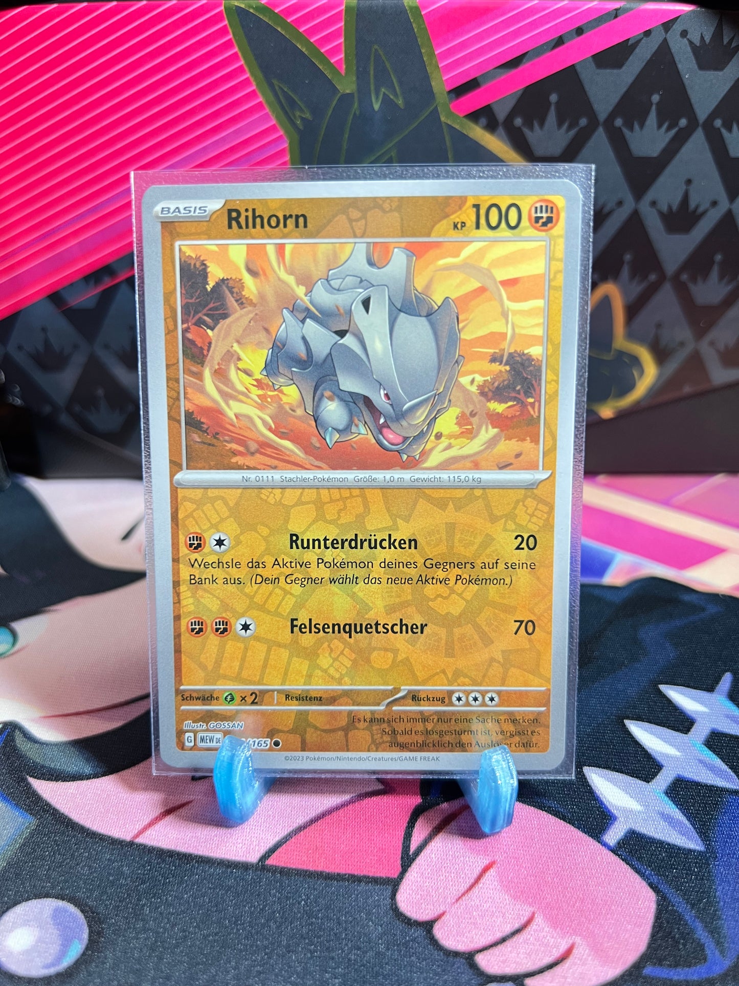 111/165 Rihorn Reverse Holo