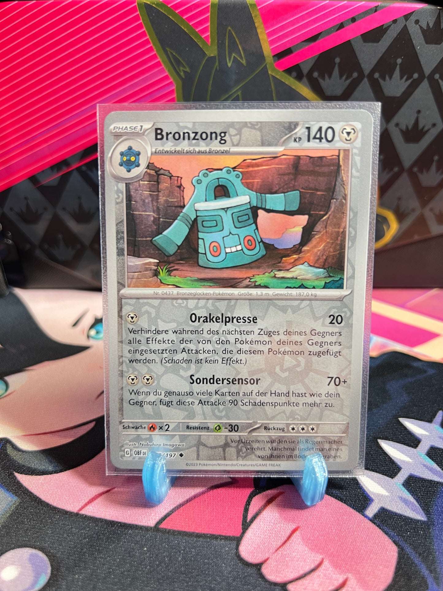 145/197 Bronzong Reverse Holo