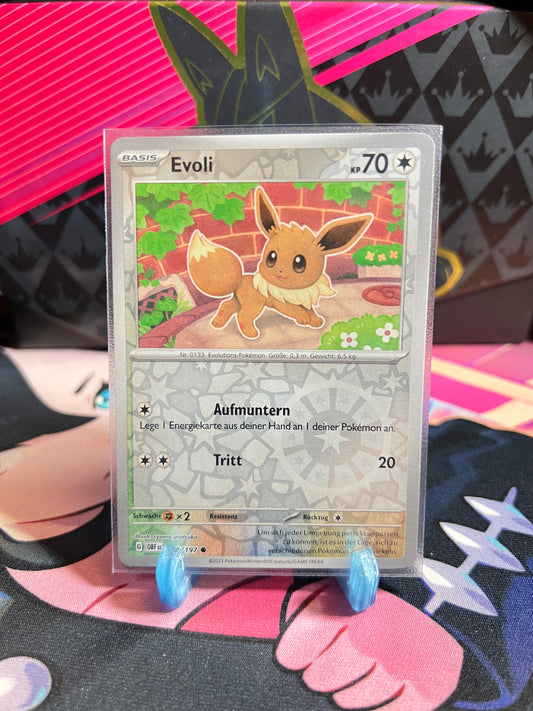 166/197 Evoli Reverse Holo