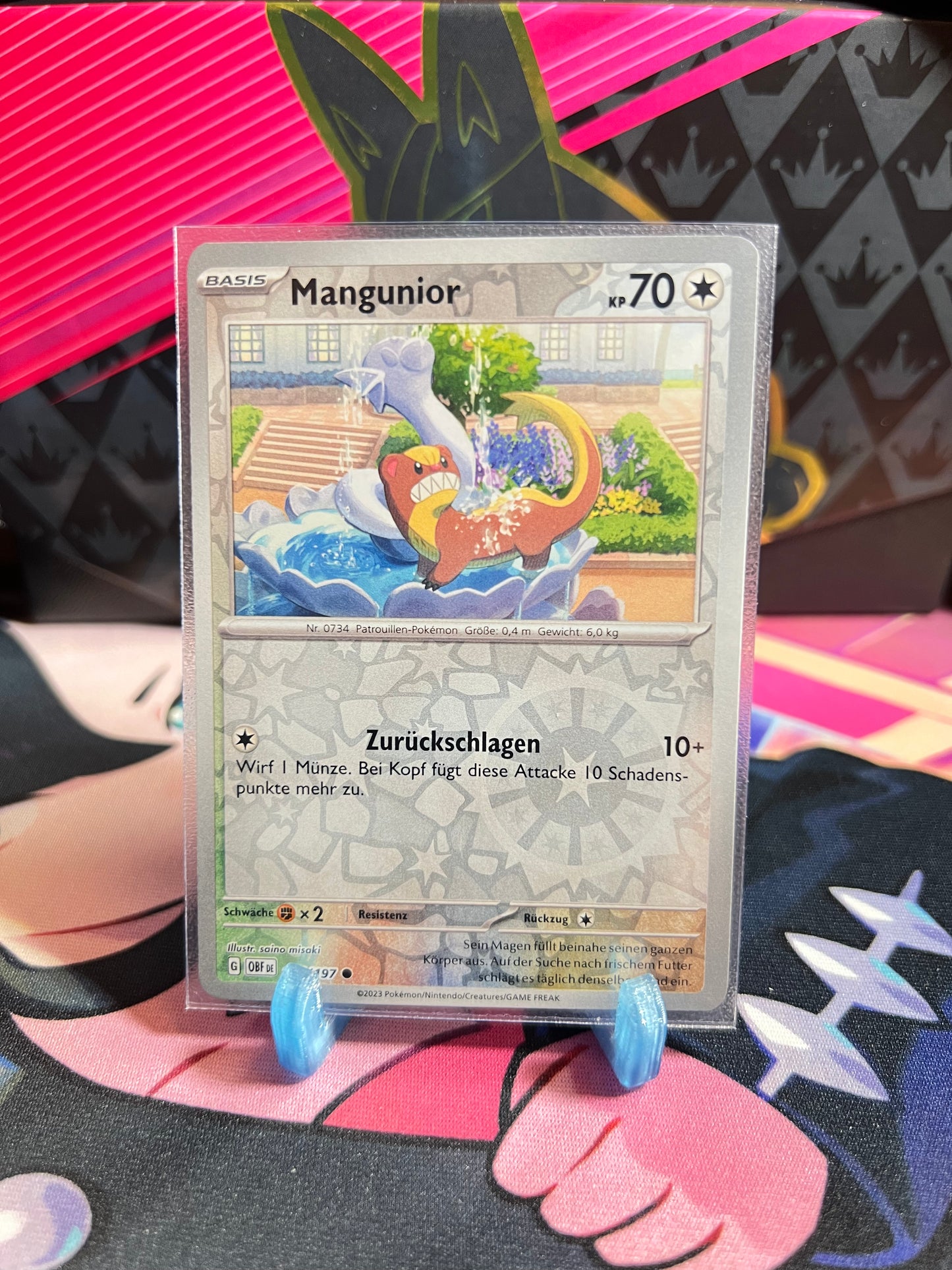 176/197 Mangunior Reverse Holo