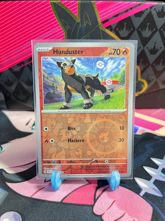 033/198 Hunduster Reverse Holo