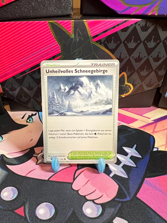 174/193 Unheilvolles Schneegebirge